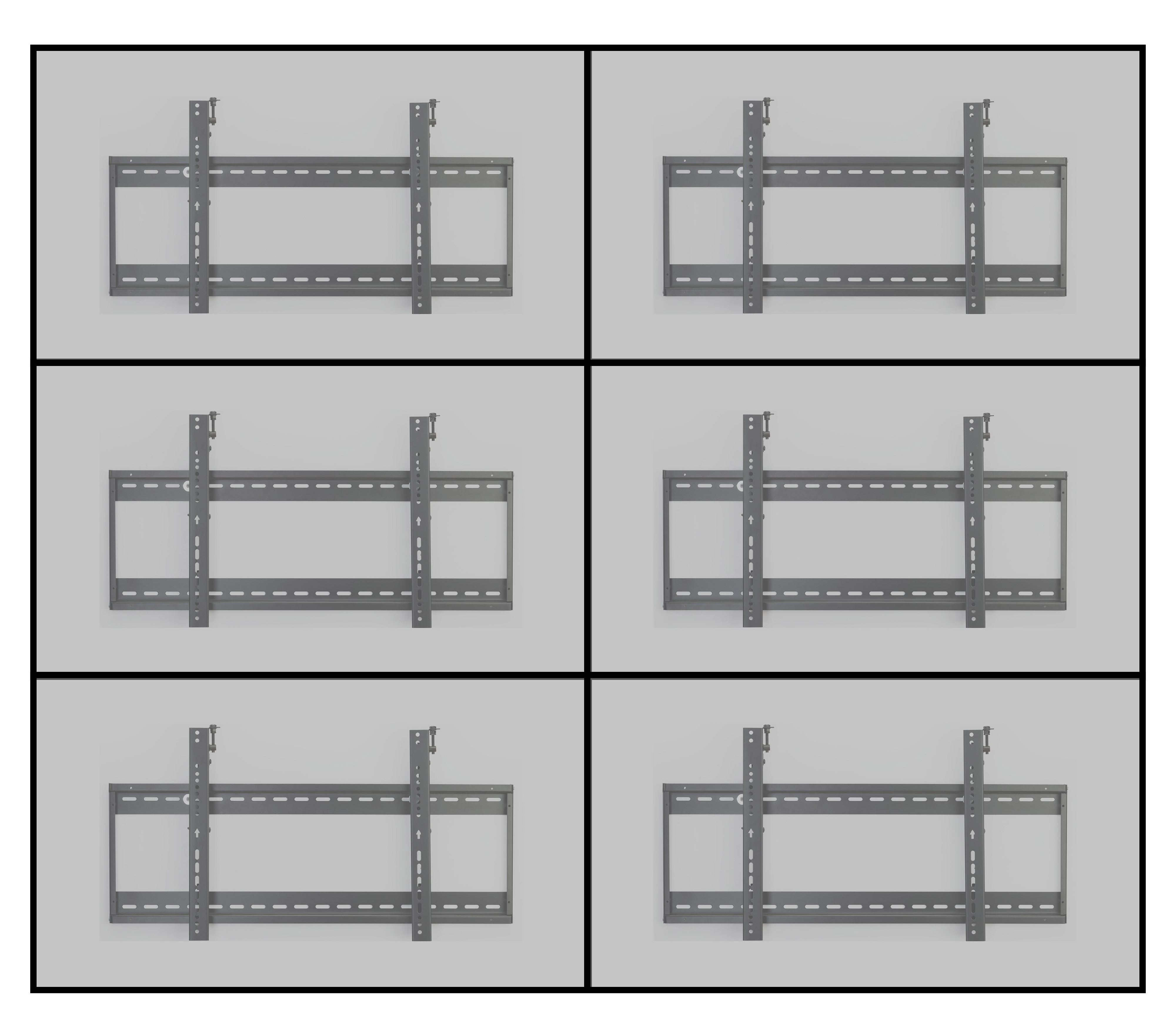 Video Wall Mount for 45" - 70" TV Screens, Tilting Pop-Out Bracket - Black - Image 3