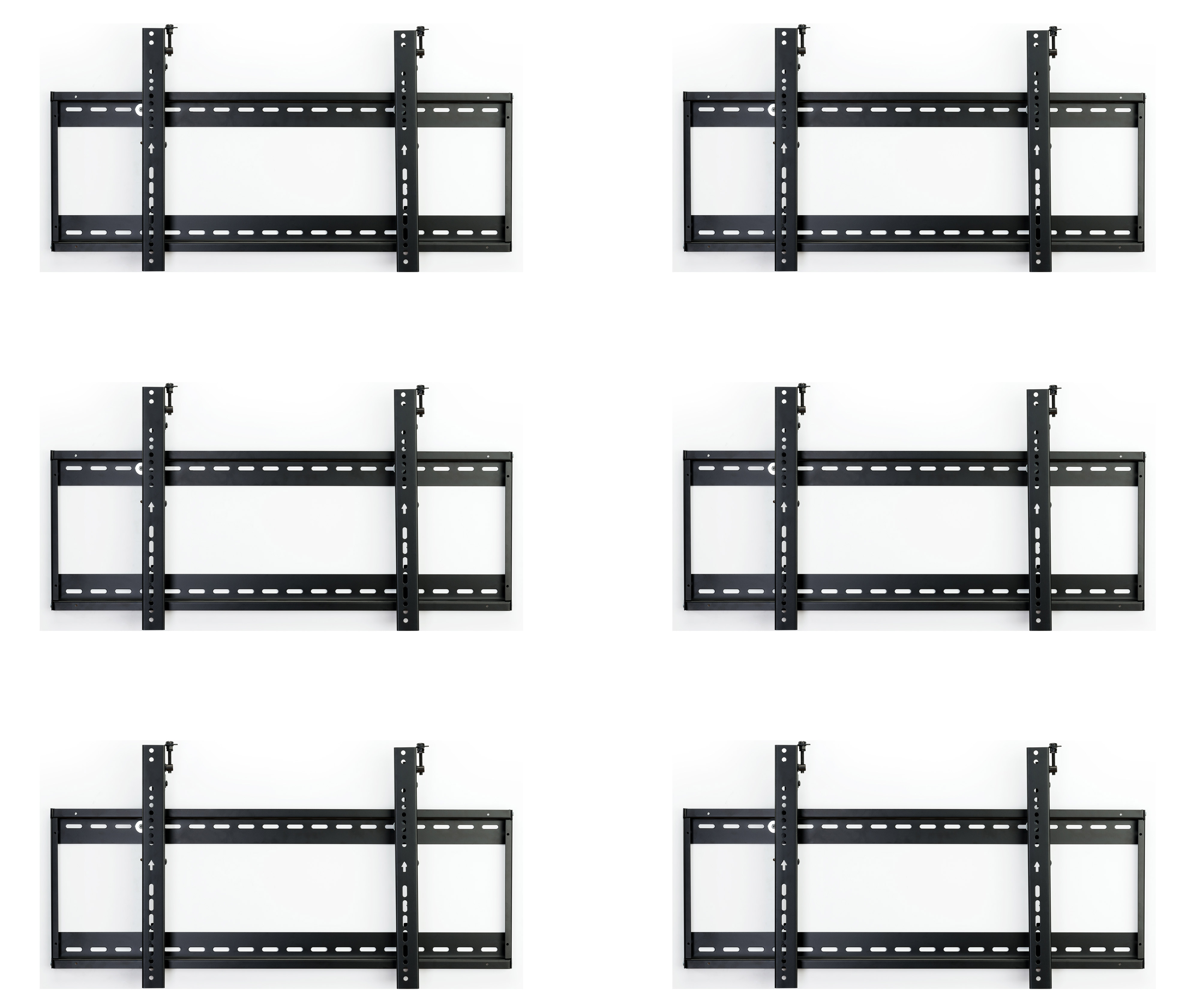 Video Wall Mount for 45" - 70" TV Screens, Tilting Pop-Out Bracket - Black - Image 5