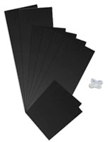 Stand covers for DXVWALL2X2 with six pieces per unit