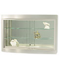 Use this wall mounted display case to showcase fragile or valuable memorabilia.