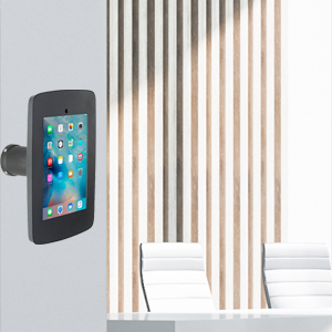 Wall mounted tablet holders