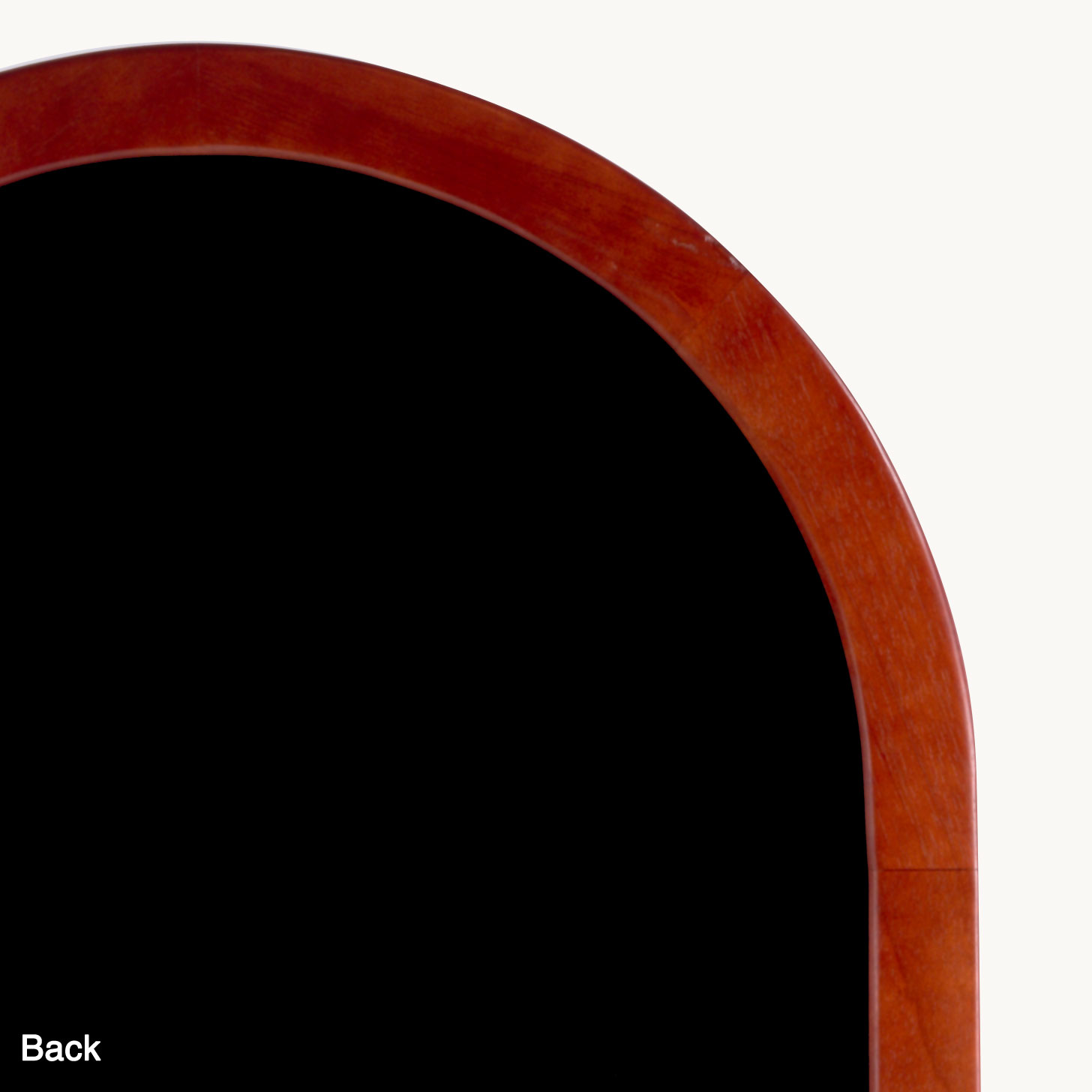 Black Marker Board | Mahogany Display With Arched Top | Displays2Go