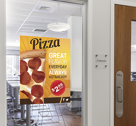 Window Decals - Ross4Marketing for Domino's Pizza