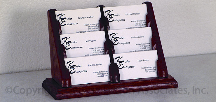 house business card holder