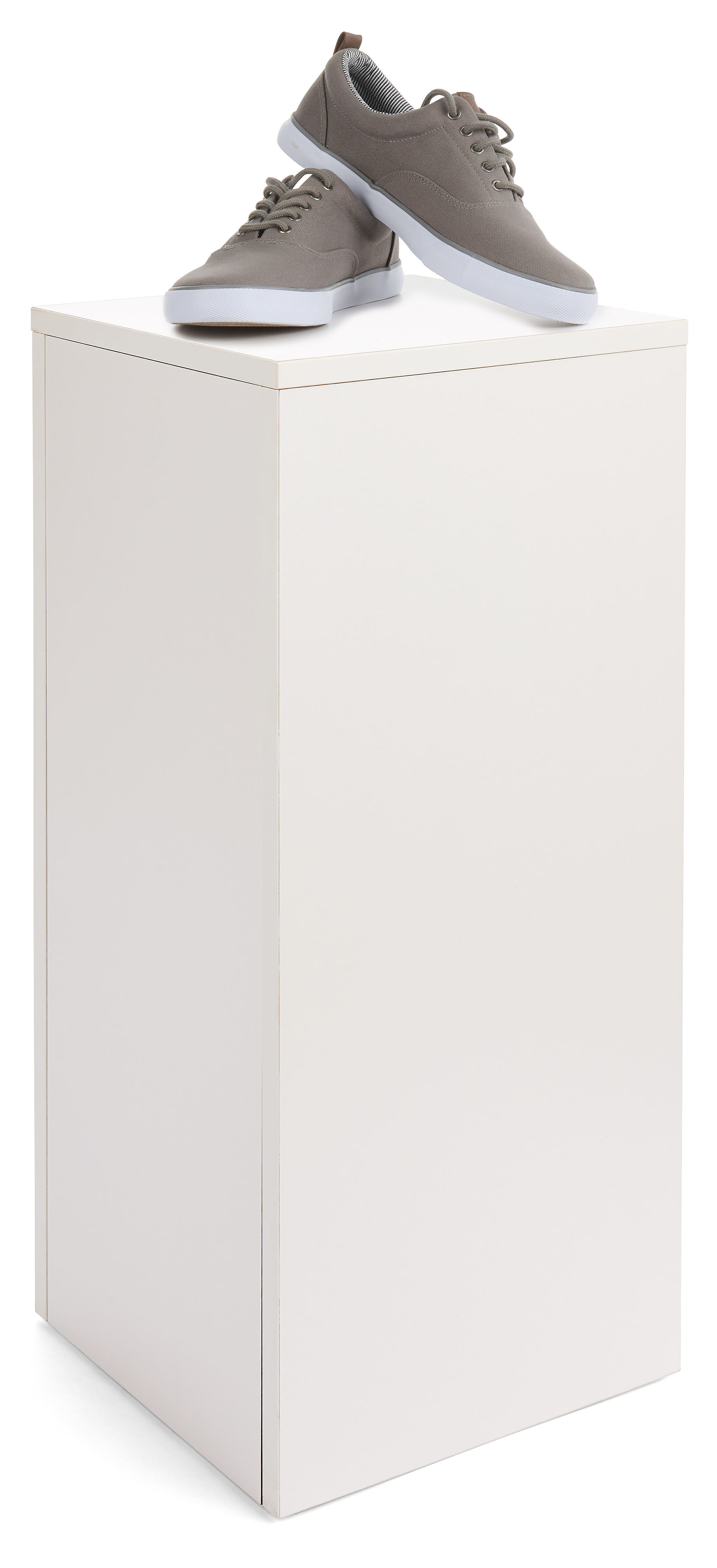 Floor Standing Pedestal, Square Top, Melamine - Multiple Colors - Image 2