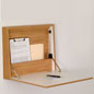 Oak Wall Mounted Folding Desk 