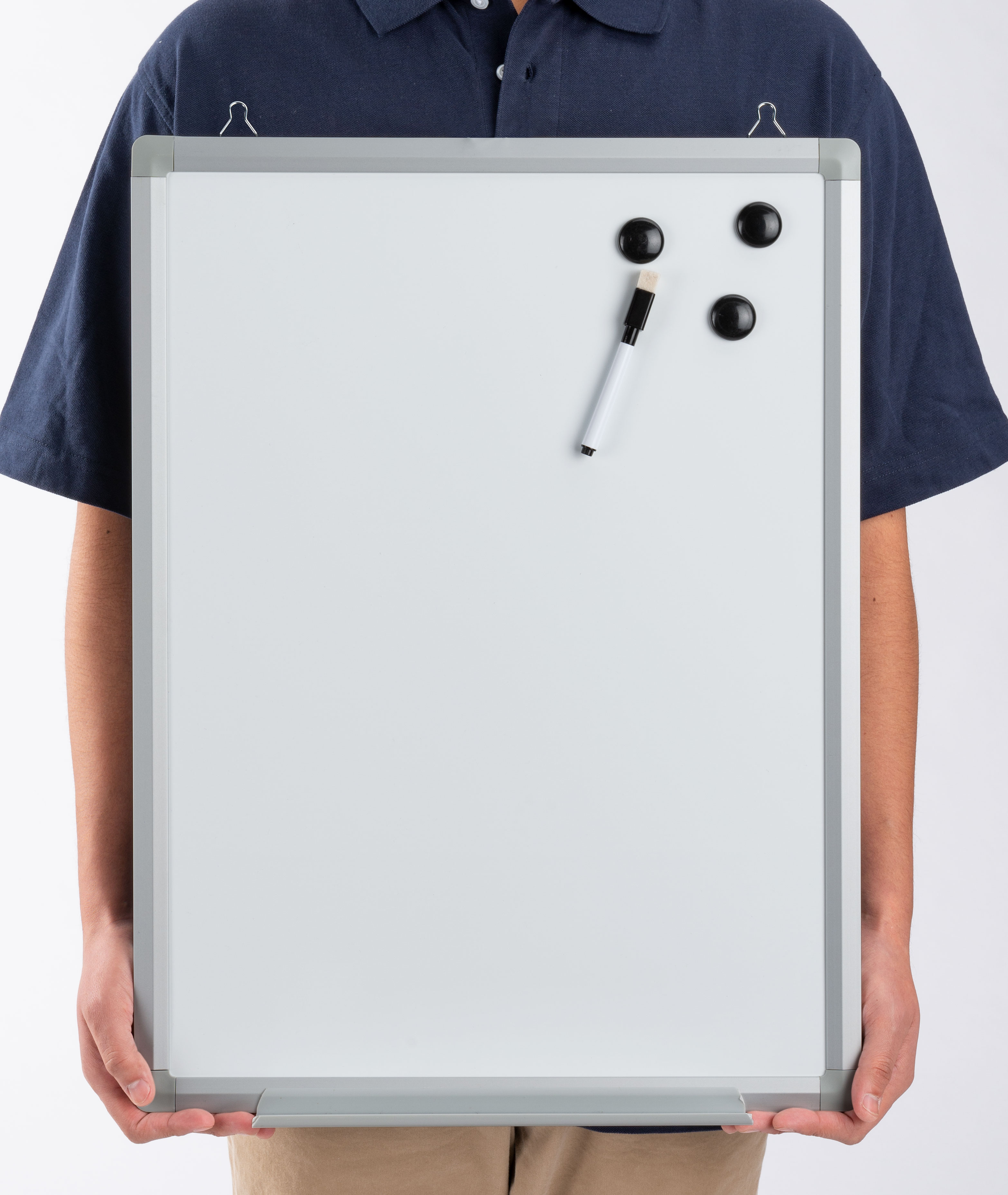 Wall Mounted White Board | 24” x 18” | Displays2Go