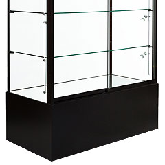 Large Display Cases | Locking Showcases w/ Tempered Glass