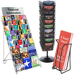mesh and wire brochure holders