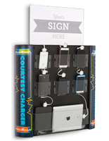 Multi Device Charging Kiosk for Indoor Use