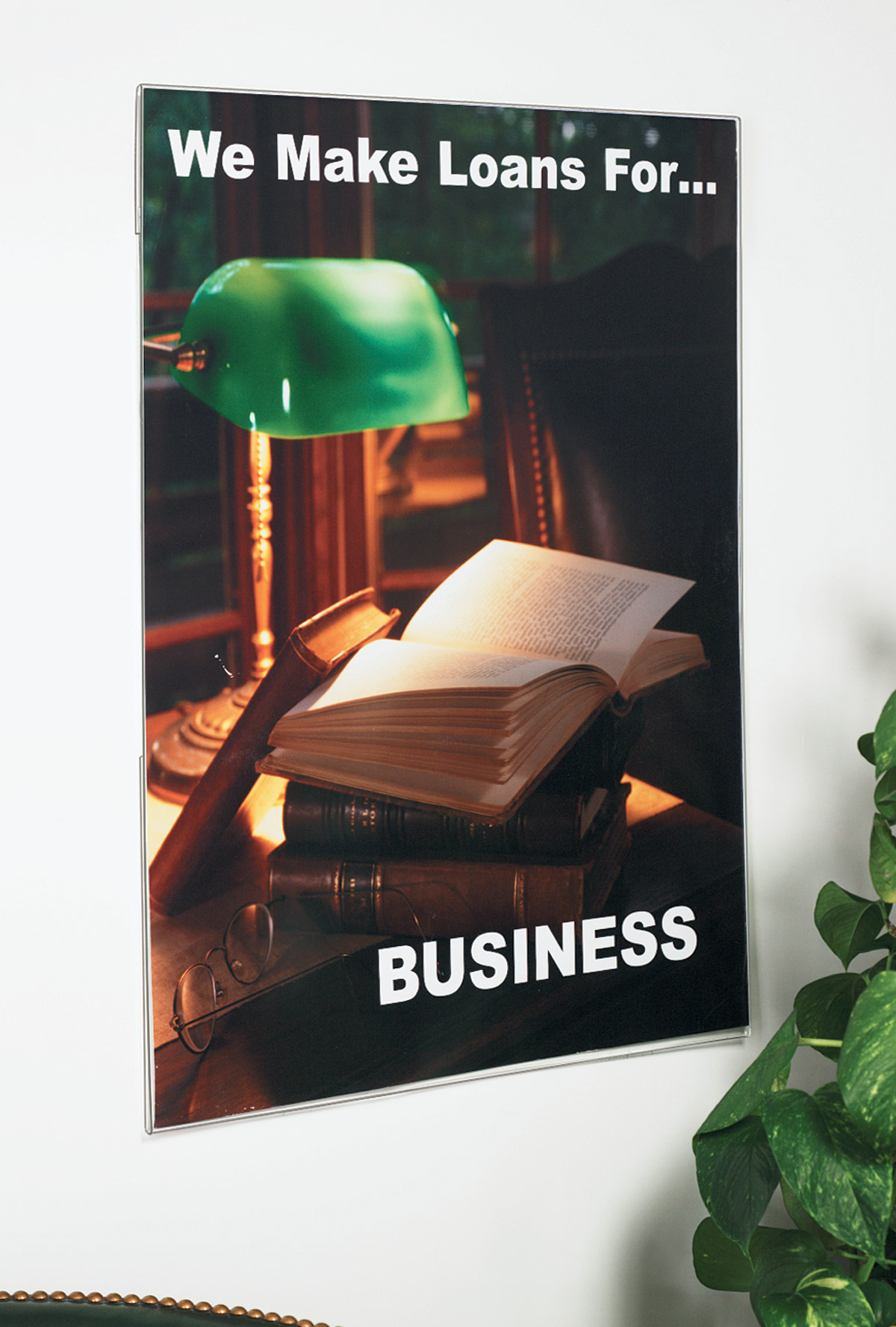 Acrylic Wall Poster Frame for 24" x 36" Advertisements & Graphics