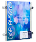 Multi Purpose 8.5” x 11” Sign Frame with Business Card Pocket