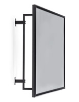 Black 30 x 40 swivel mount wall frame
