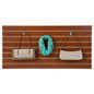 48 x 24 Slatwall Panel for Wall, Set of 2, Readysert™ Channels - Cherry - Image 5