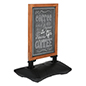 Magnetic chalkboard sign with outdoor rated design