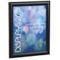 8.5 x 11 Black Snap Sign Frame with Flexible Lens