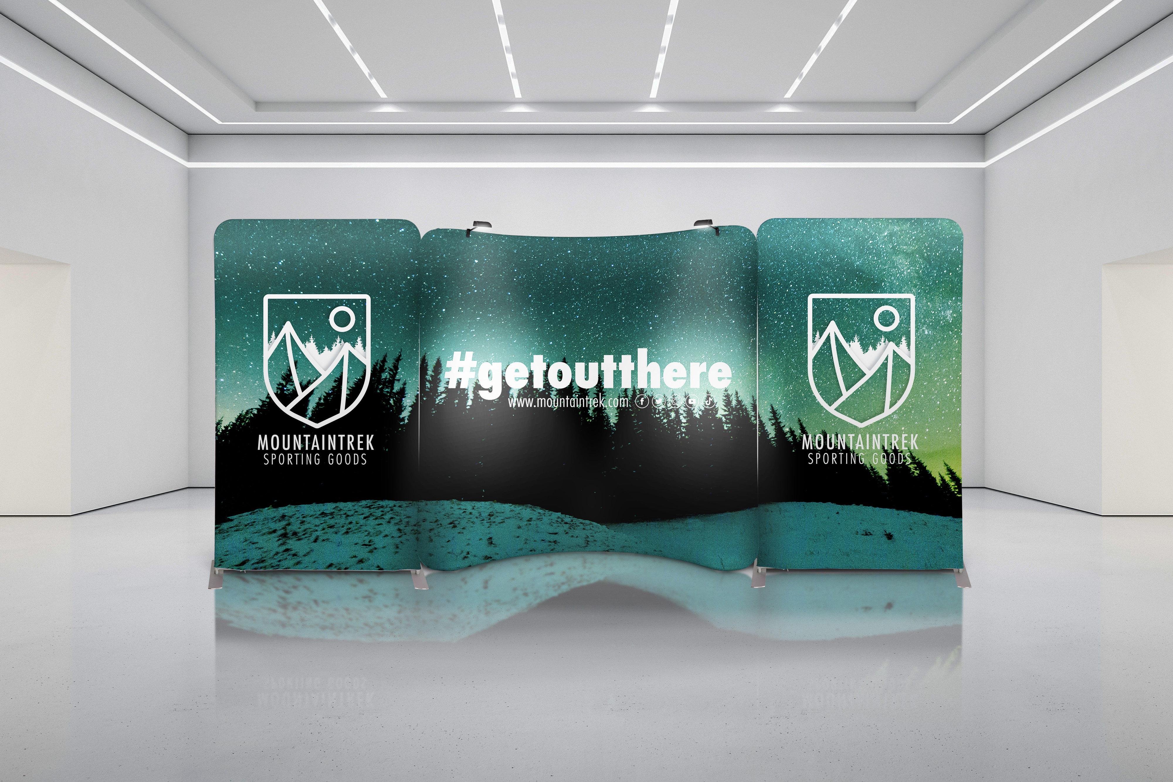 Exhibit Booth Displays | Wrinkle-Free Polyester Knit Panels | Displays2Go