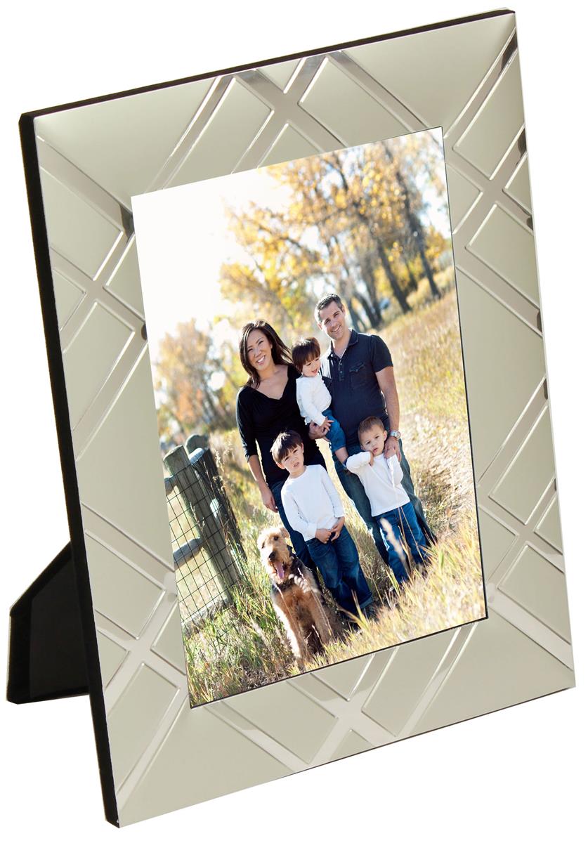 5" x 7" Silver Picture Frames Aluminum
