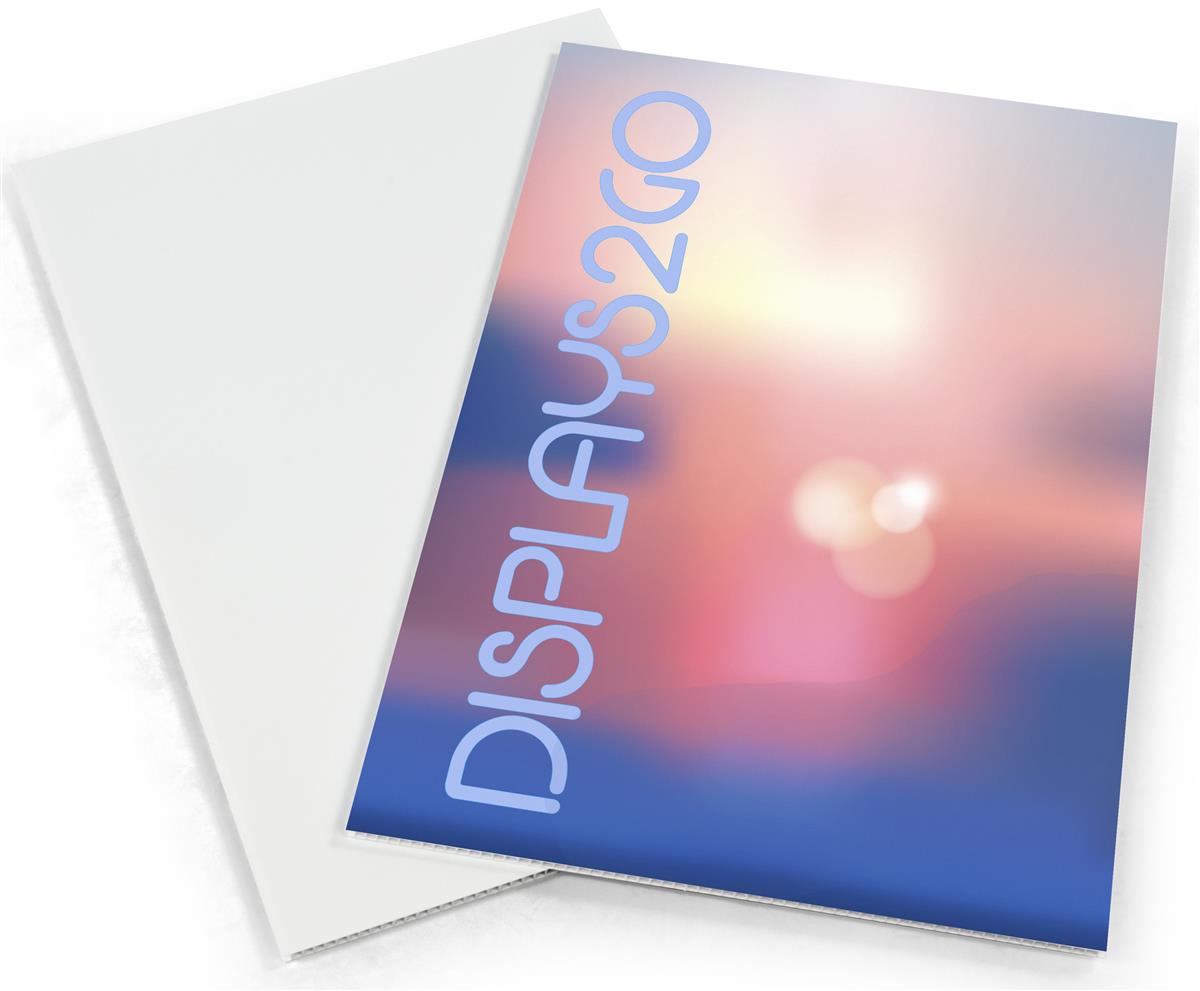 Custom Printed Corrugated Plastic Signs | Set of 2