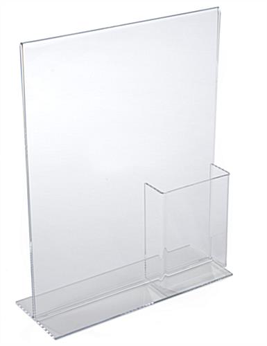Sign Frame & Brochure Display Clear