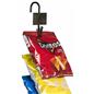 Hanging Clip Wand Retailer with Attached Sign Holder