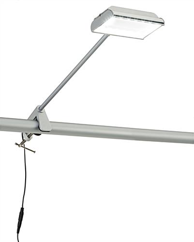 LED display arm lights clamp fits backdrop pole