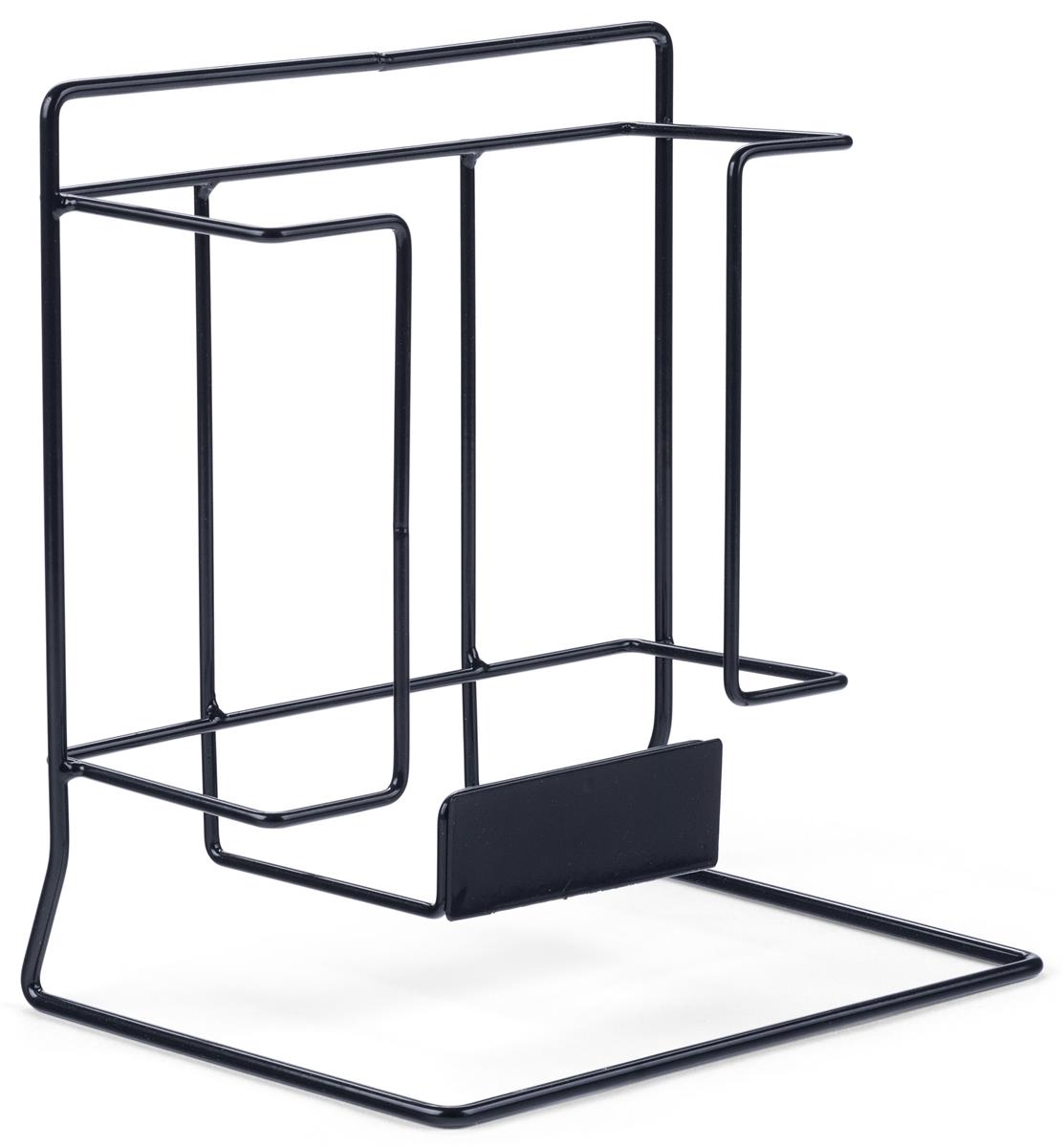 Single Wire Magazine Rack | Label Holder Included