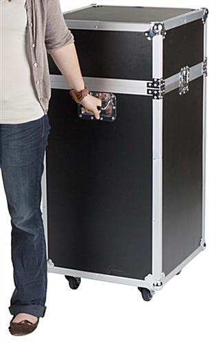 portable-trade-show-display-case-black-showcase-with-6-led-lights