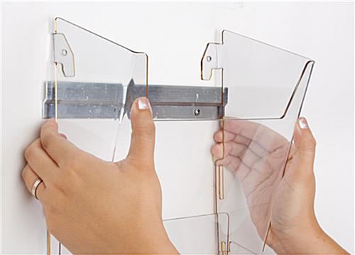 hanging literature organizers