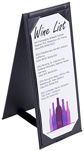 Double Sided Wine Table Tent