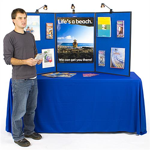 presentation board with stand