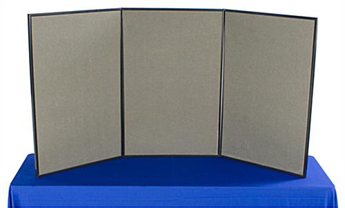 Grey 8 Colours And Cardboard Carry Case Display Board Panelwarehouse 3 Panel Tabletop Midi