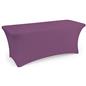 29 inch wide purple stretch table cloth