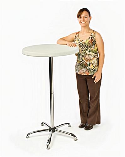 Folding 47" cocktail event table