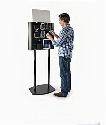 8-Device floor standing charging station