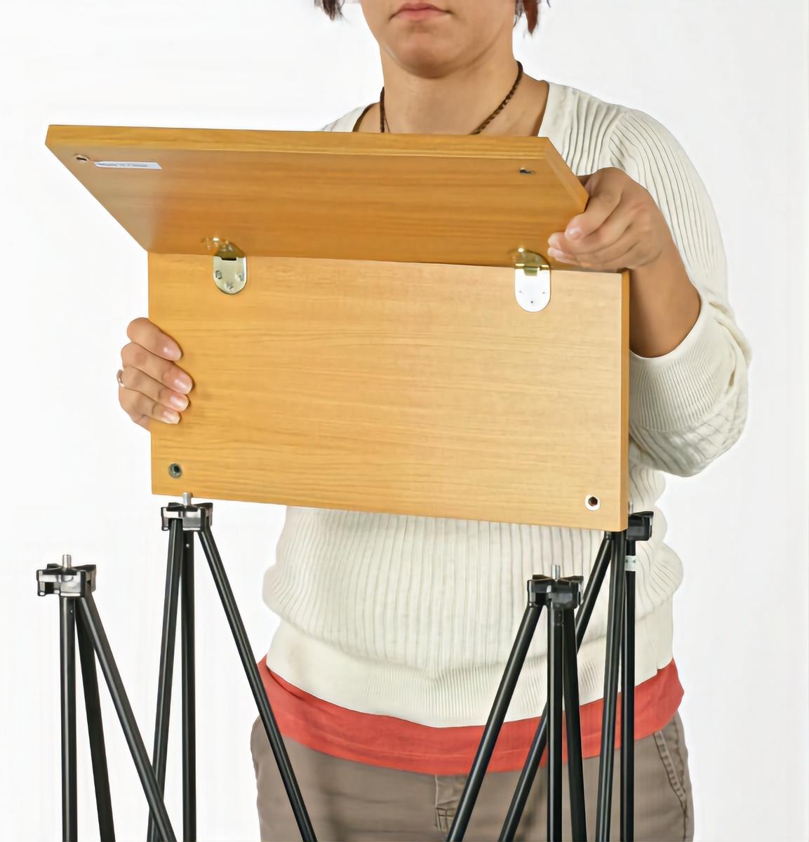 Portable Laptop Floor Stand | Folding Design | Post Up Stand
