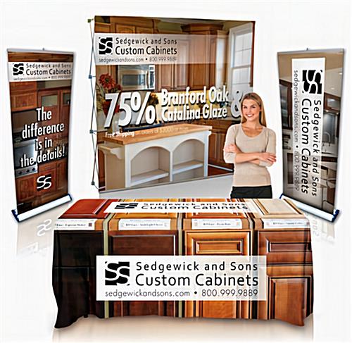 Trade show display package for 10' booth