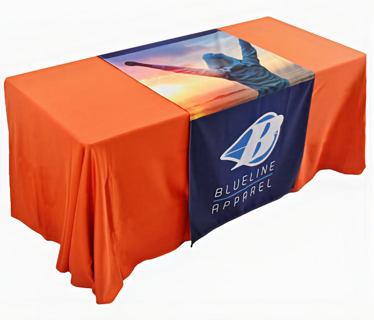 Table Throw with Custom Printed Runner Kit