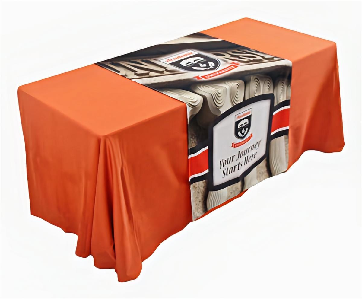 Table Throw with Custom Printed Runner Kit