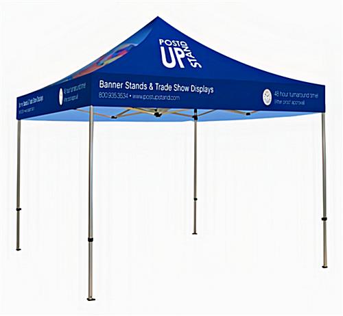 Replacement canopy for tent with printed graphics