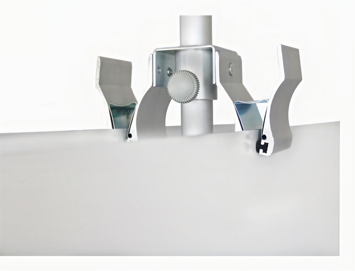 Poster Clamp Stand DIsplay | Double-Sided| TRT Banners