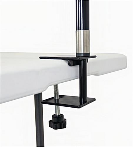 Table header frame clamp