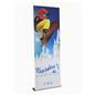 Link magnetic banner stand with printed graphics