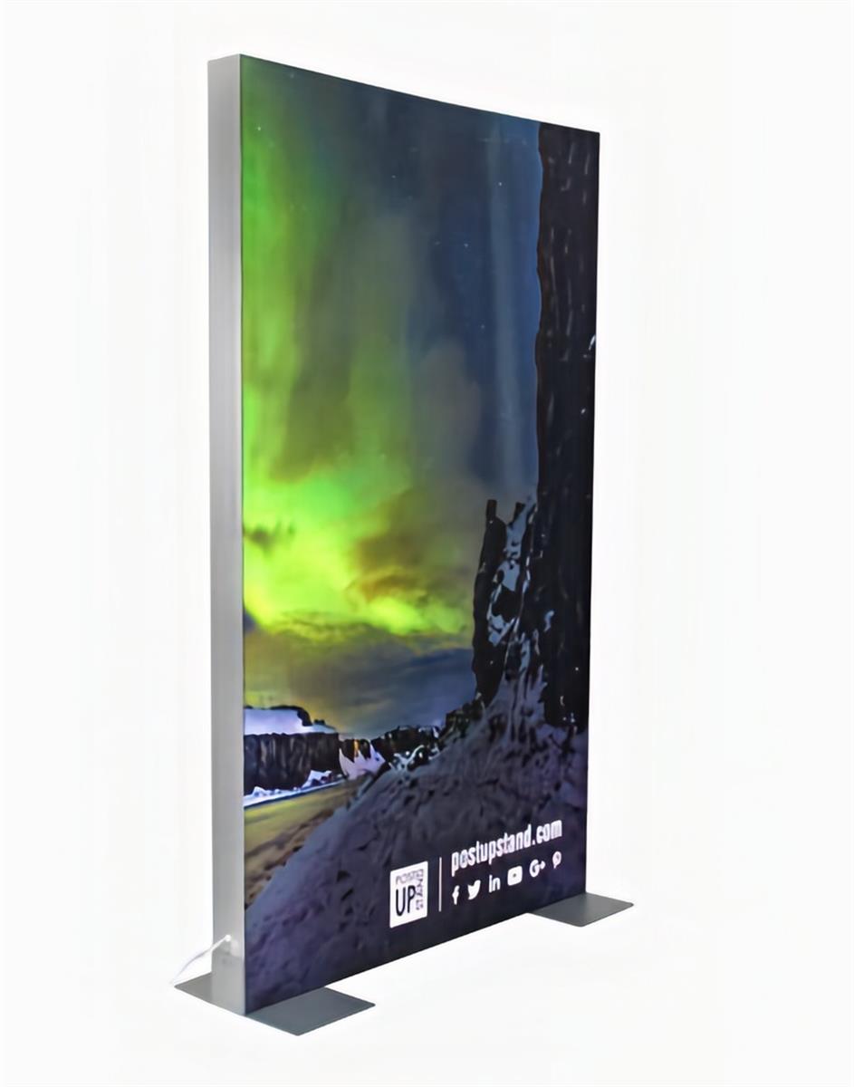 Aurora SEG Backlit Light Box | Printed Show Backdrop