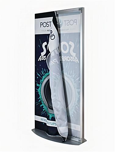 Infinity acoustic sound absorbing banner stand