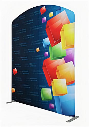 Curved Top Tension Fabric Banner | 79