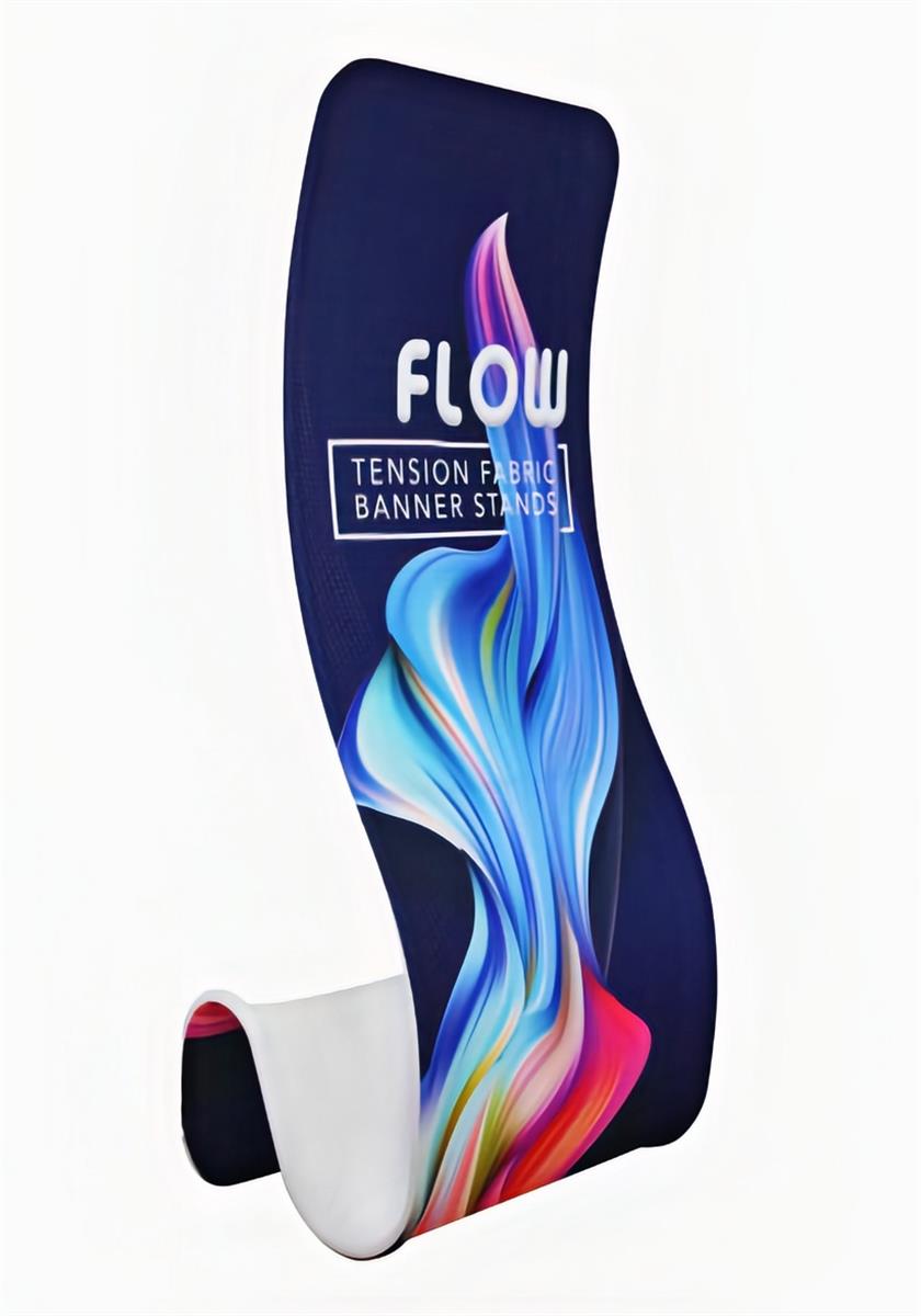 Flow Tension Fabric Banner Stand Curved Banner Stand