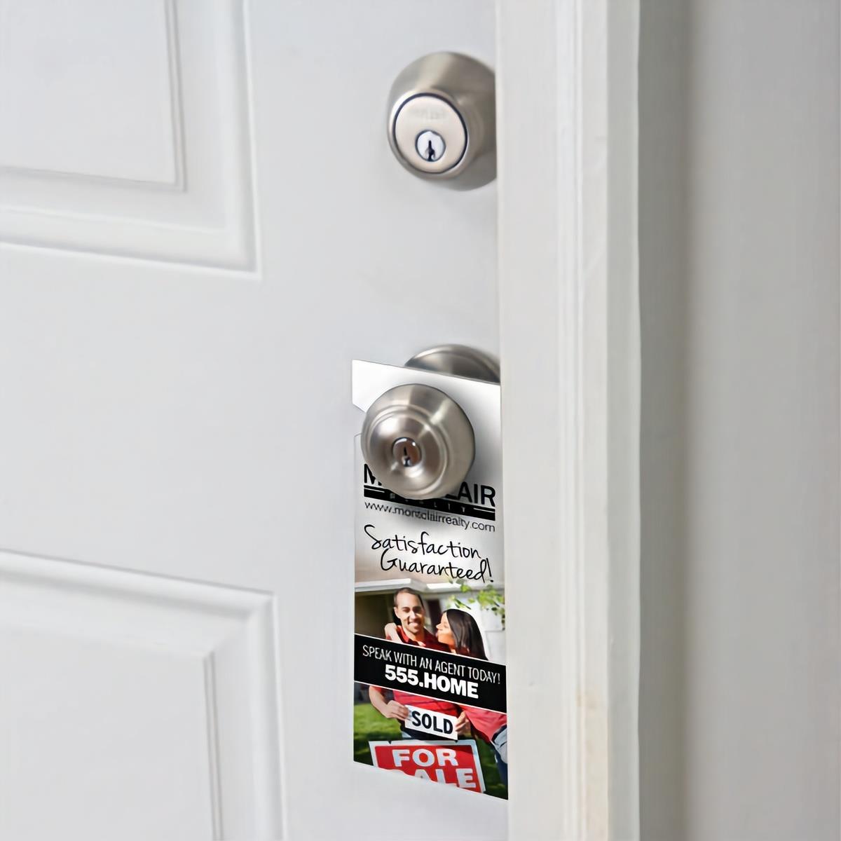 custom printed door hangers