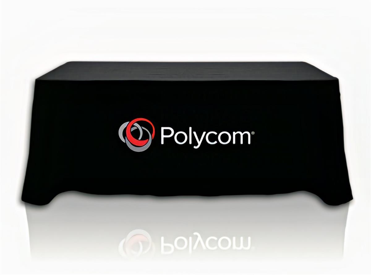 Polycom Custom Printed Table Throw - 6ft