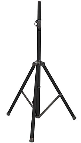 Portable pa system with wireless mic and height adjustable stand